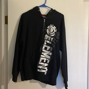 Size Medium Black Element Hoodie